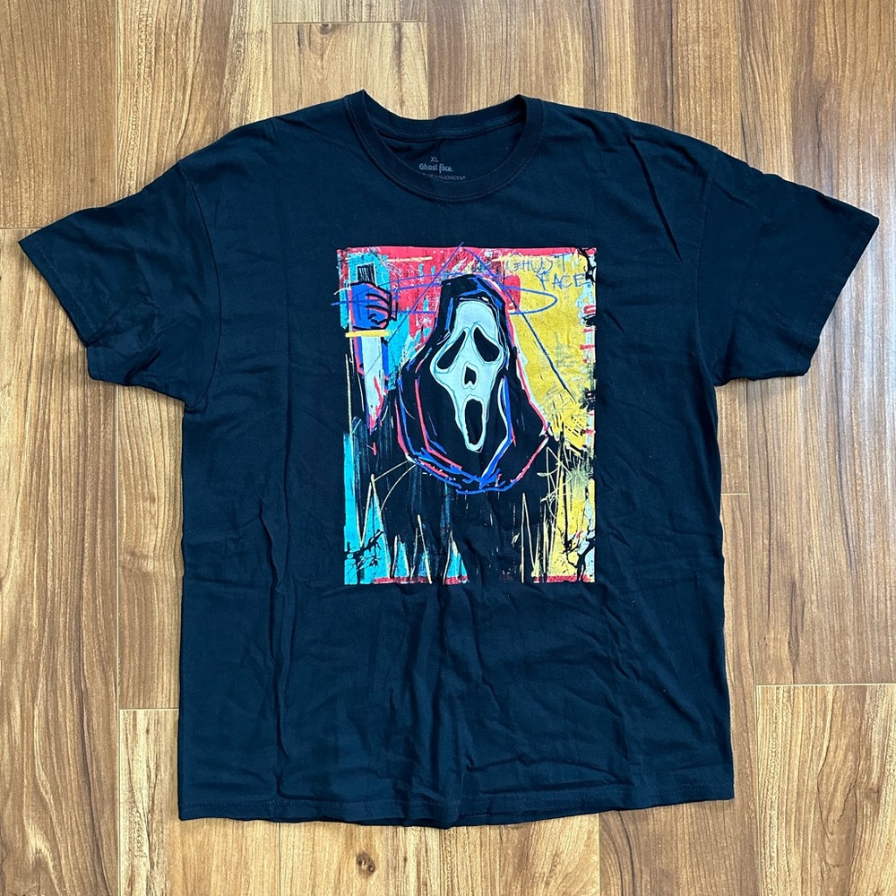 Ghost Face Scream Artwork Men’s XL T Shirt